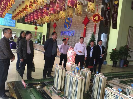 武宣县考察团领导参观考察武宣华体平台-华体(中国)
商业中心项目